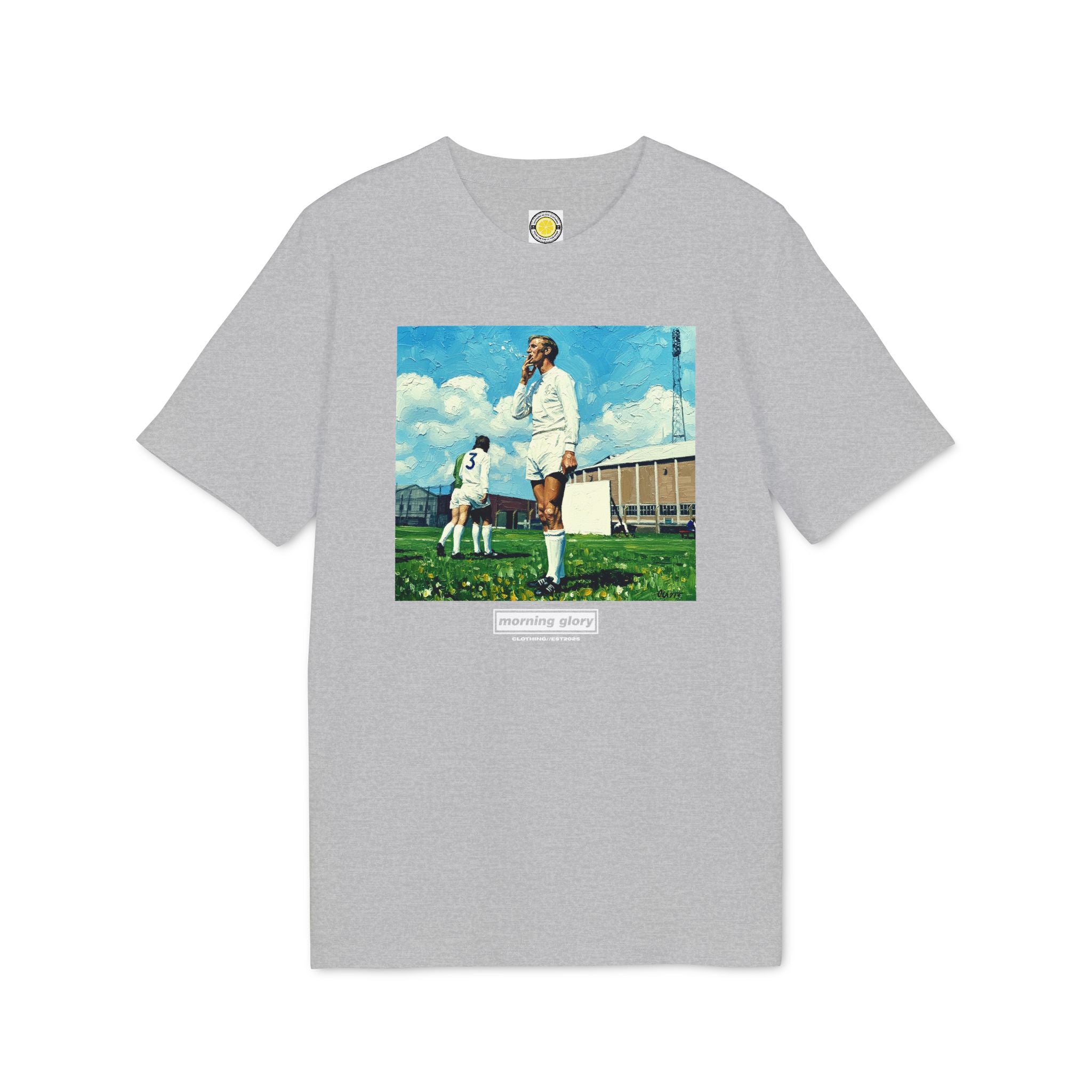 Charlton Oil Painting T-shirt (Black, Navy, Grey, Light Blue)