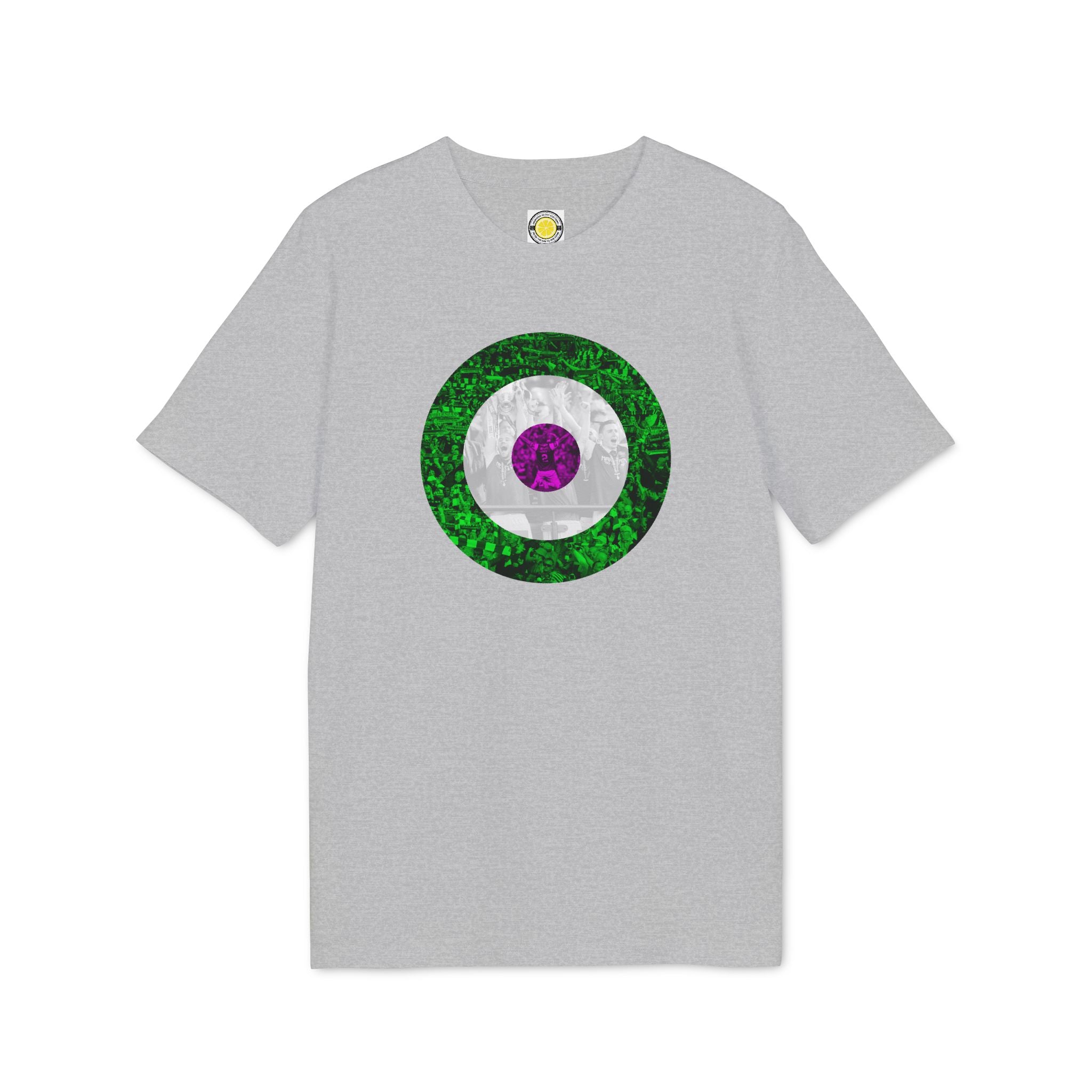 Hibs 2016 Target T-Shirt (White, Grey, Natural Raw, Green)