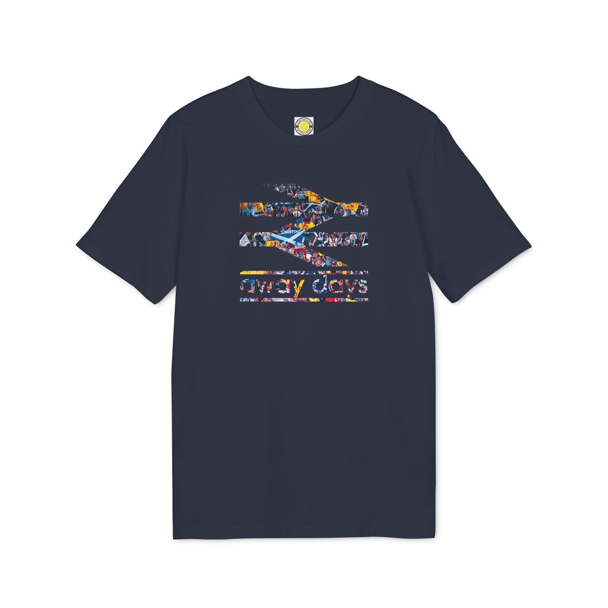 Scotland Awaydays T-shirt (White, Navy, Light Blue)