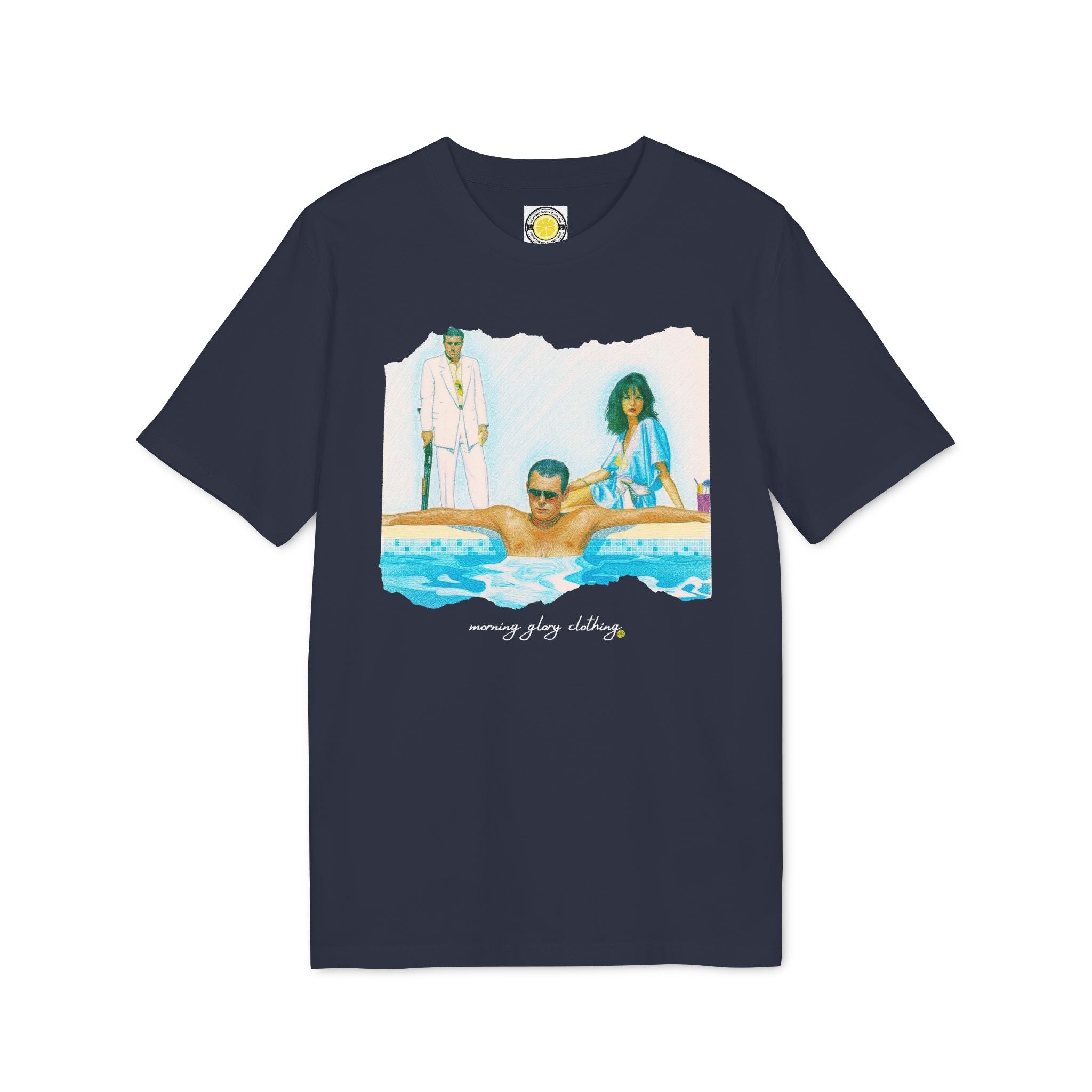 Business Sketch T-shirt (Black, Grey, Navy, Red, Green, Light Blue)