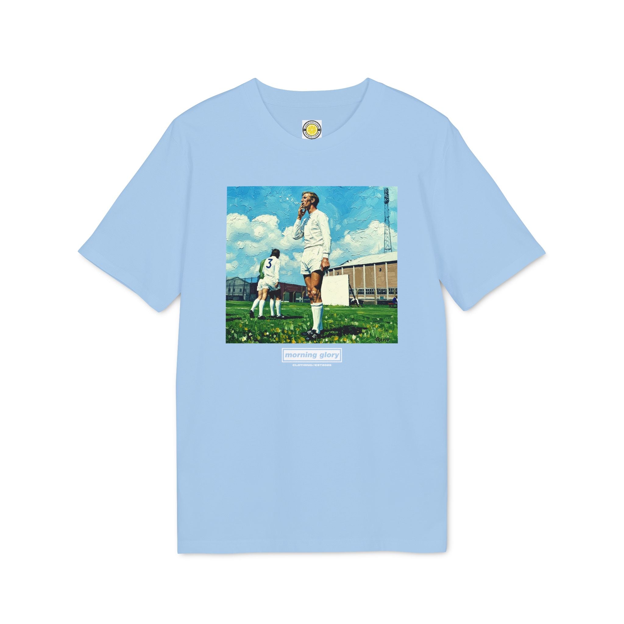 Charlton Oil Painting T-shirt (Black, Navy, Grey, Light Blue)