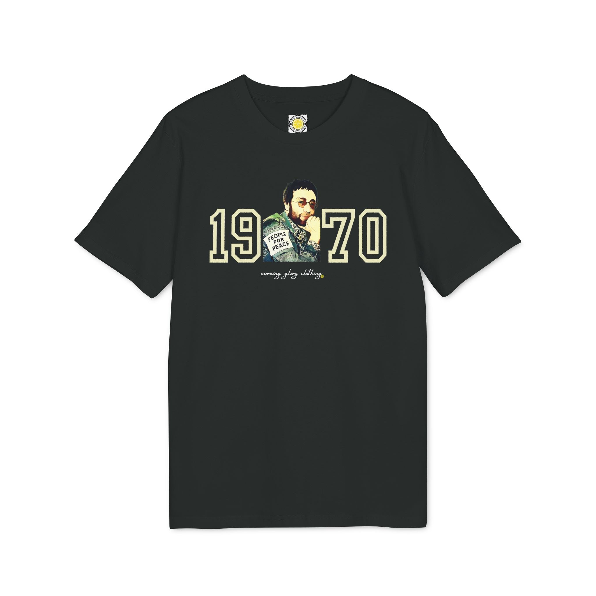 1970 John Lennon T-shirt (Black, Navy, Light Blue)
