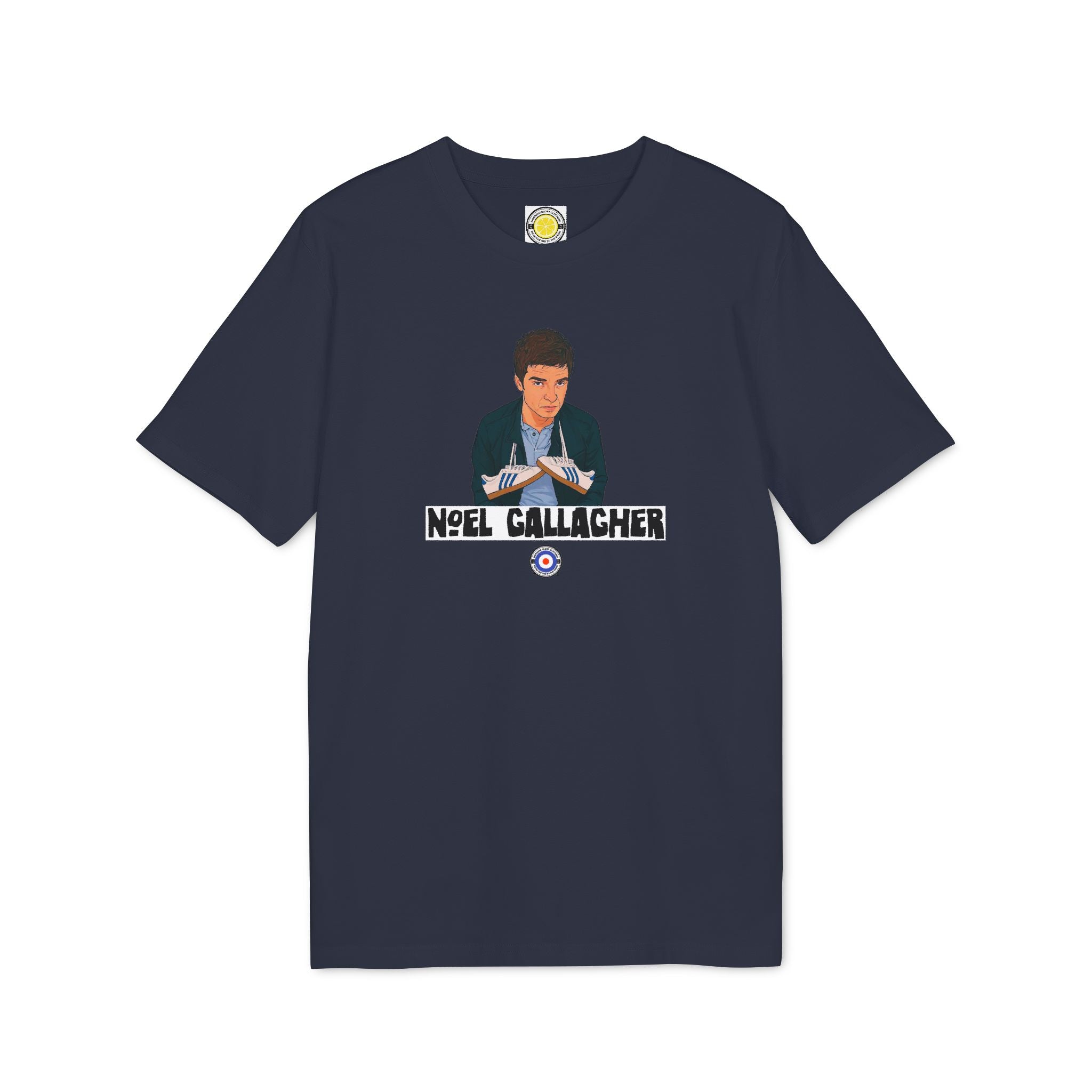 Noel T-Shirt (Navy, Light Blue)