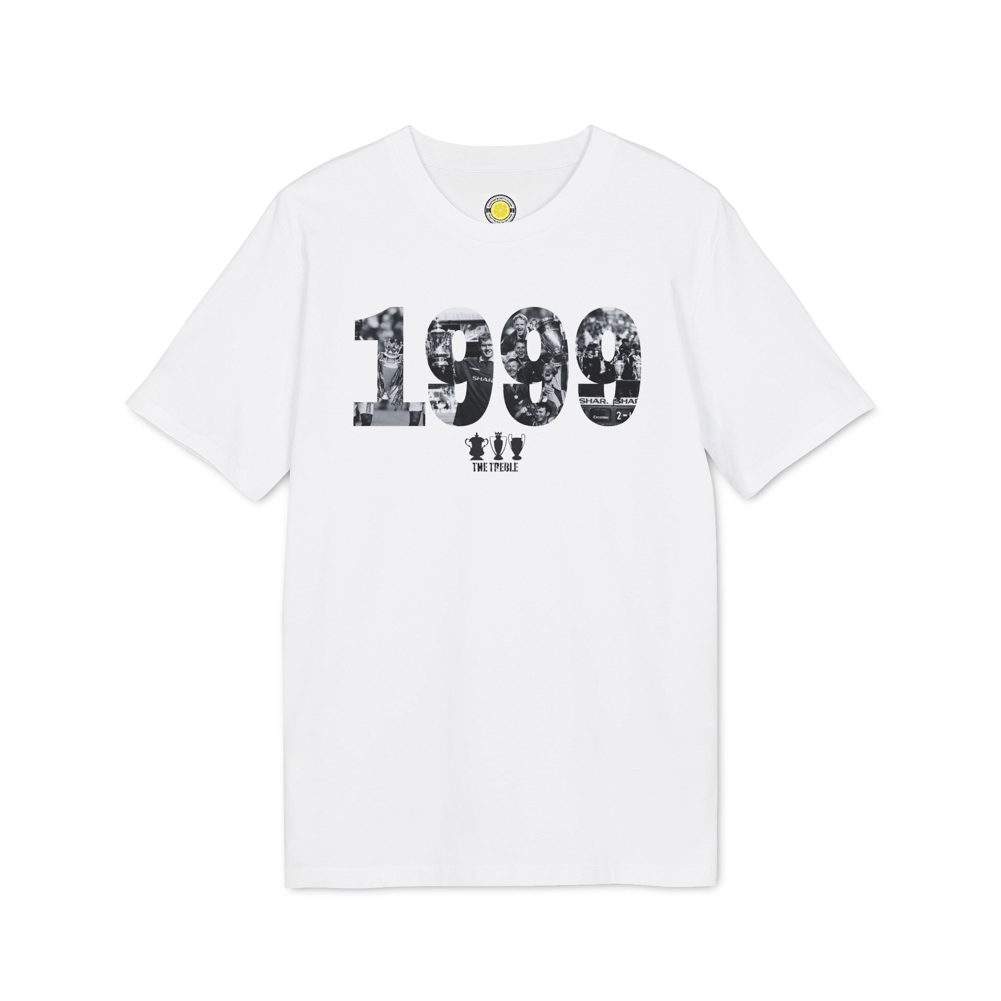 99 United T-Shirt (White, Red, Natural Raw)