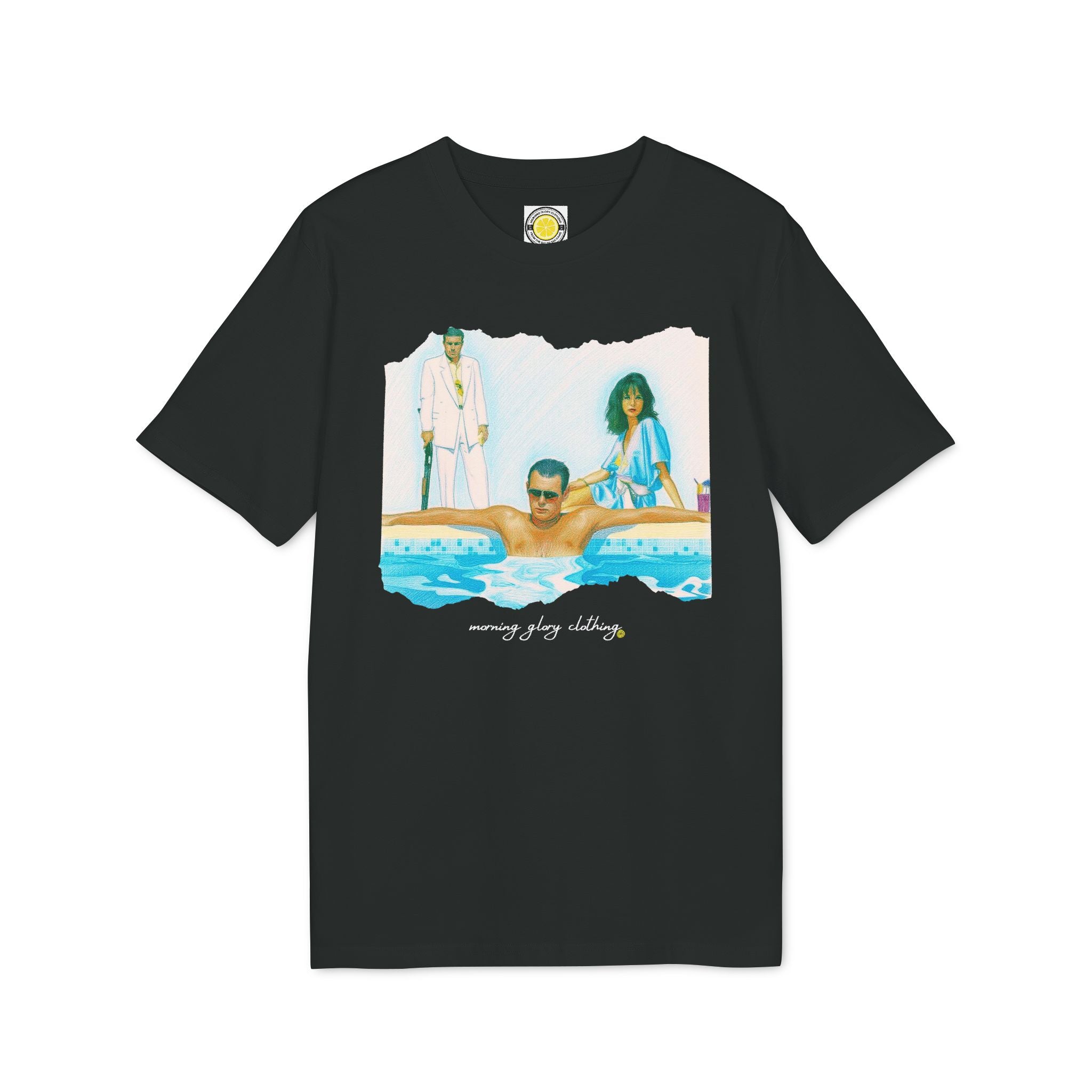 Business Sketch T-shirt (Black, Grey, Navy, Red, Green, Light Blue)