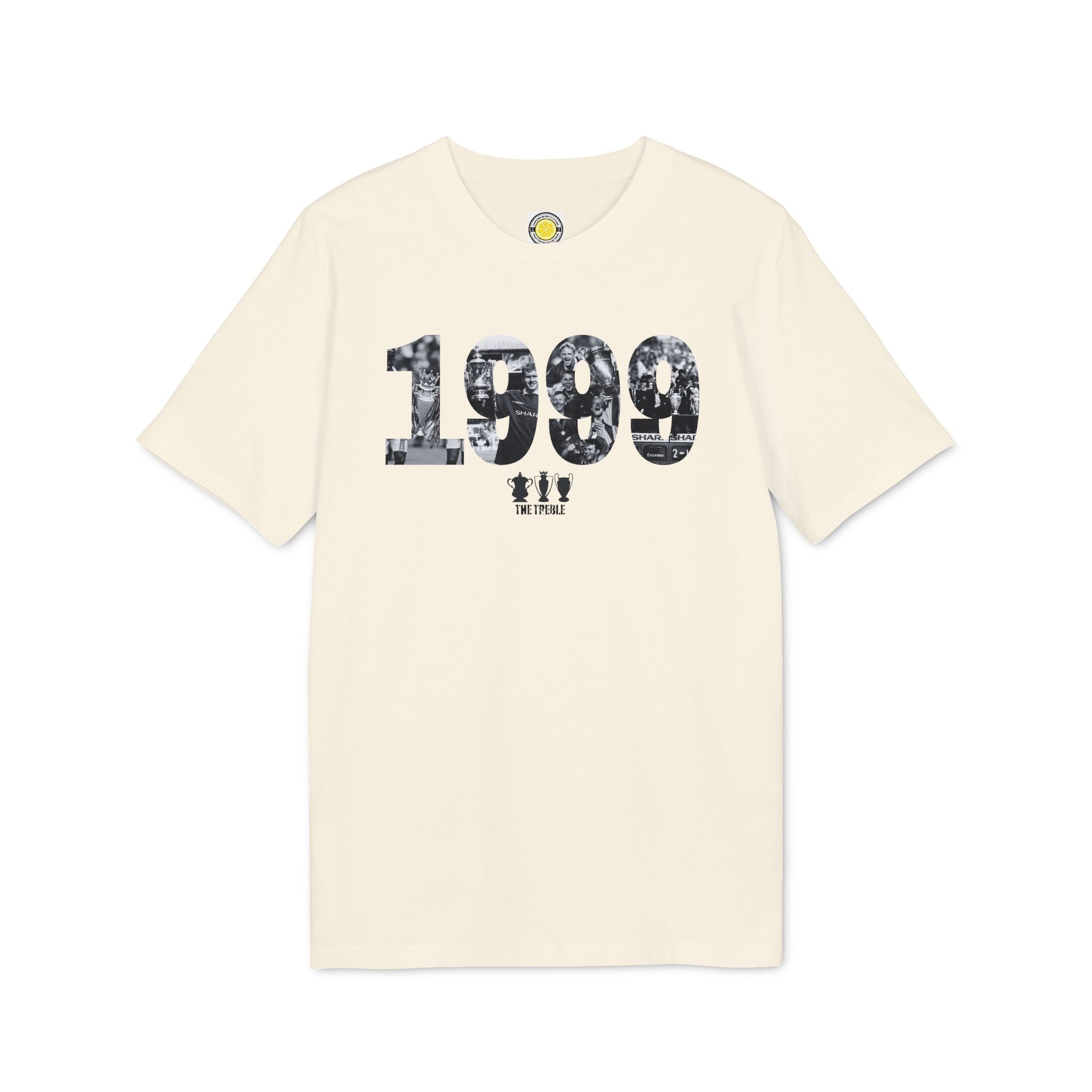 99 United T-Shirt (White, Red, Natural Raw)