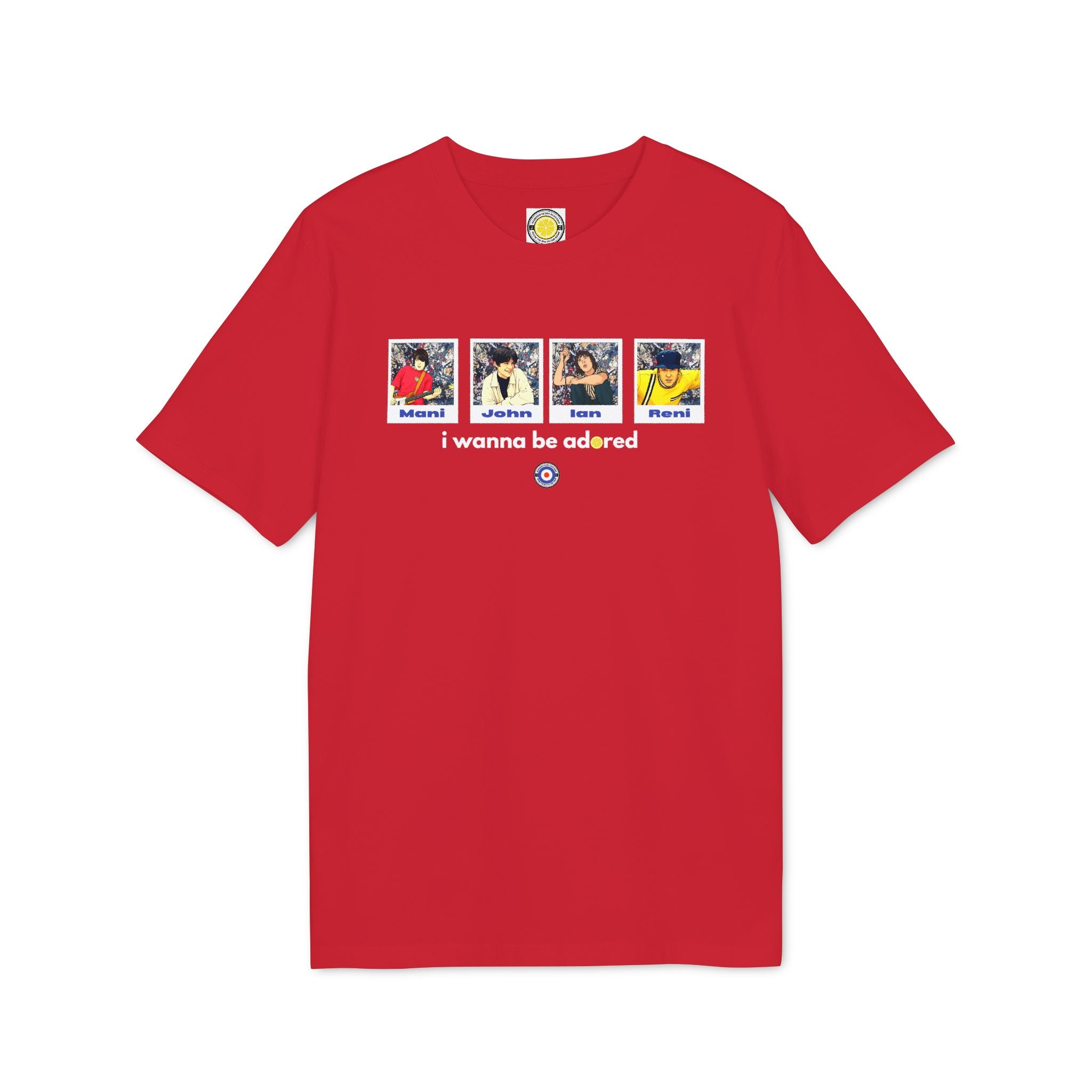 Roses T-Shirt (Black, Light Blue, Navy, Red)