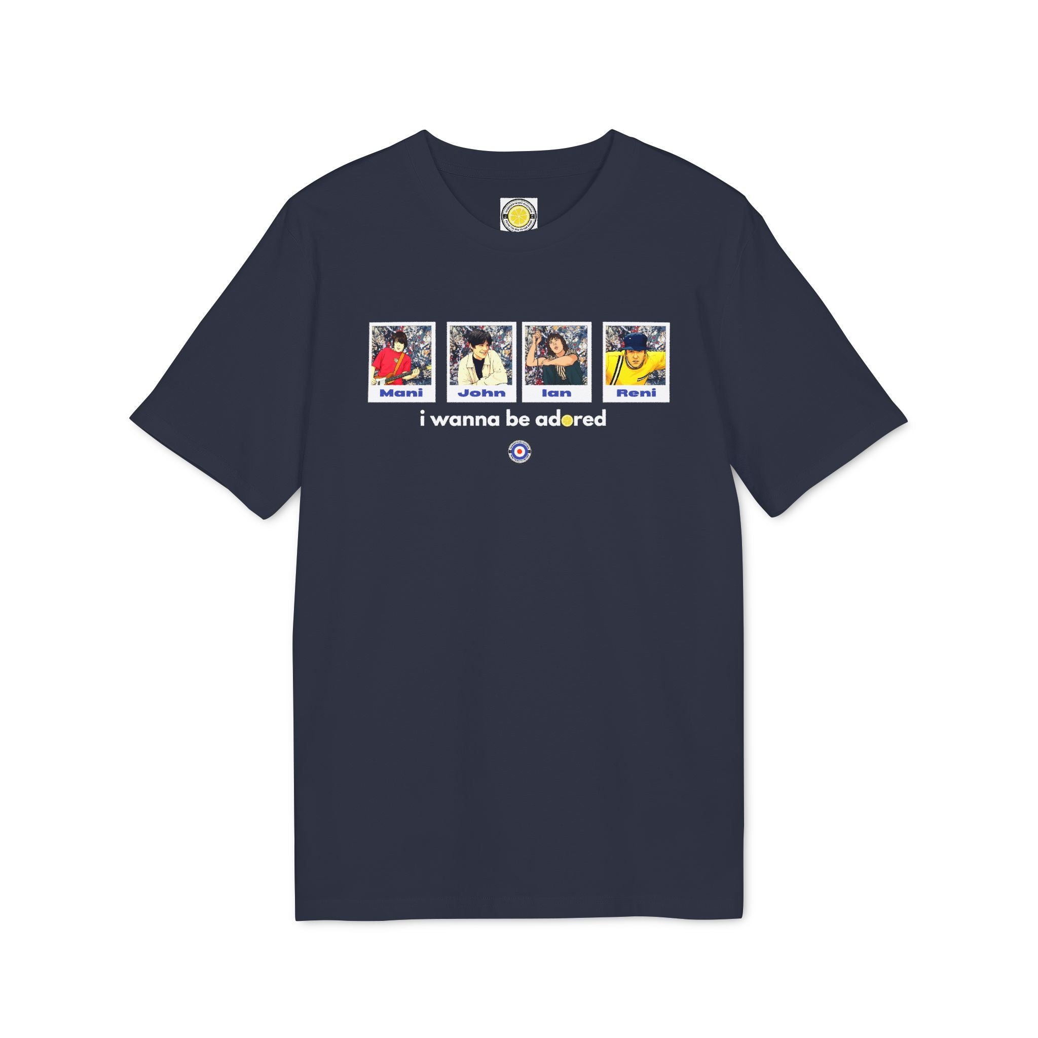 Roses T-Shirt (Black, Light Blue, Navy, Red)