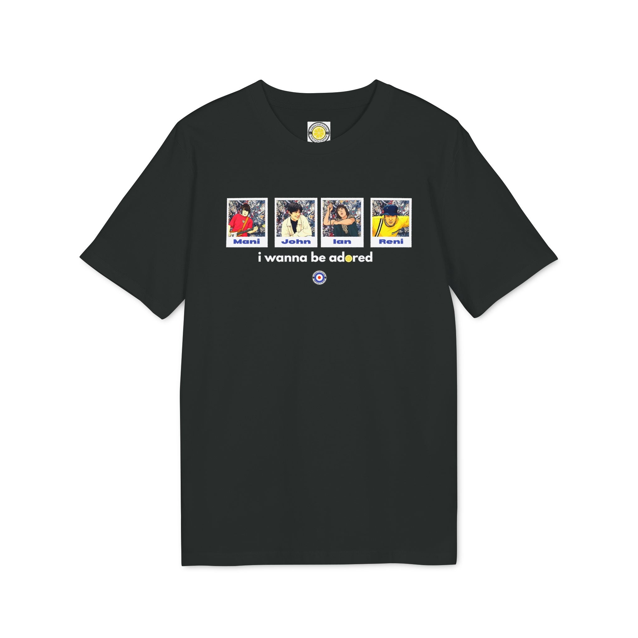 Roses T-Shirt (Black, Light Blue, Navy, Red)