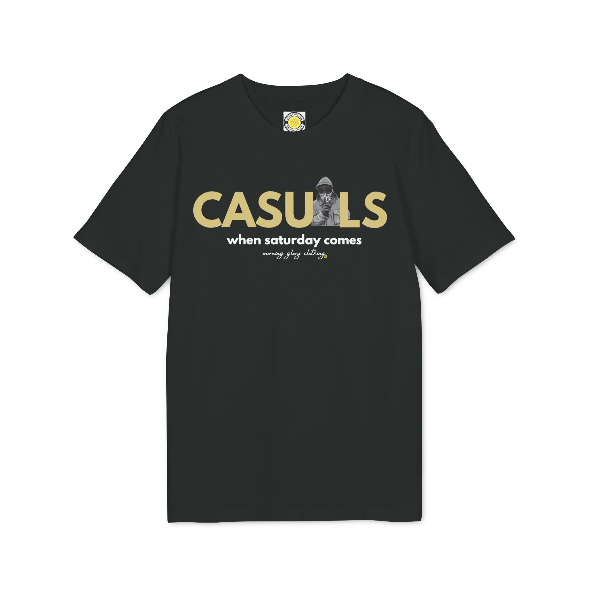 The Saturday Casual T-shirt (Navy, Black, Green, Light Blue, Red, Blue)