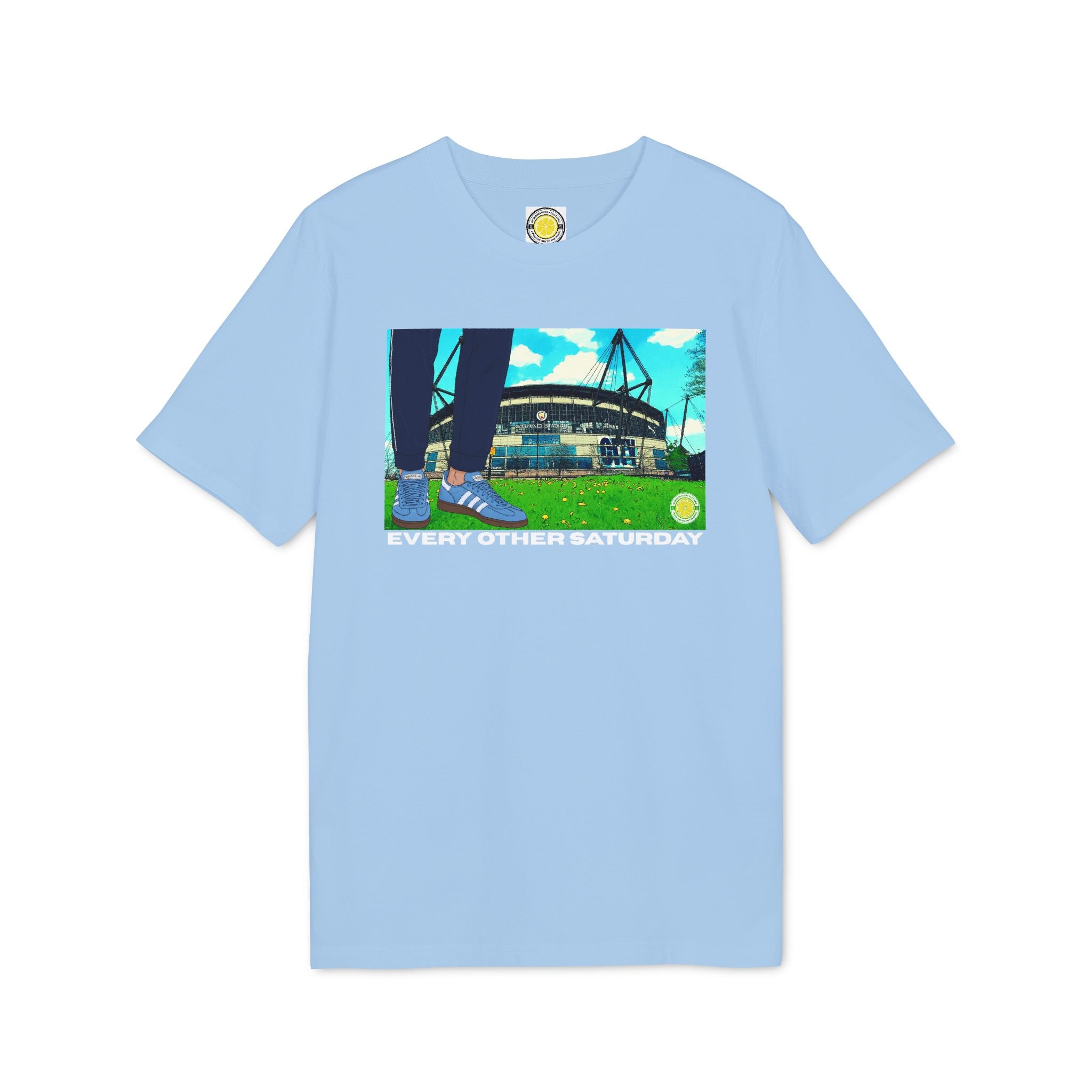 Man City Every Other Saturday T-shirt (Navy, Light Blue)