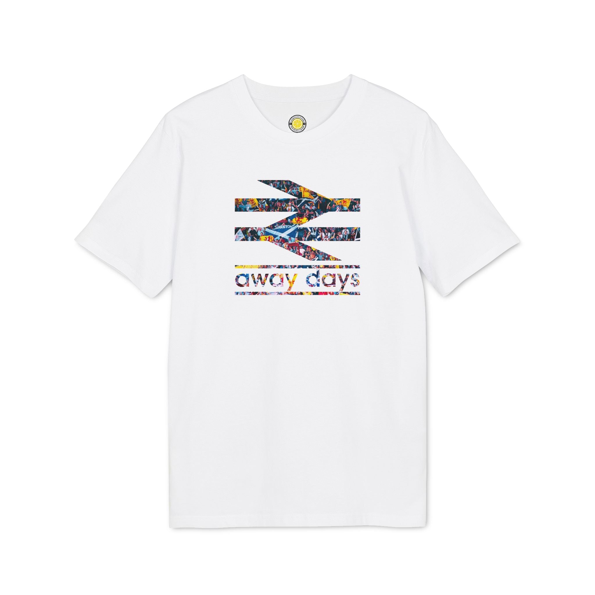 Scotland Awaydays T-shirt (White, Navy, Light Blue)