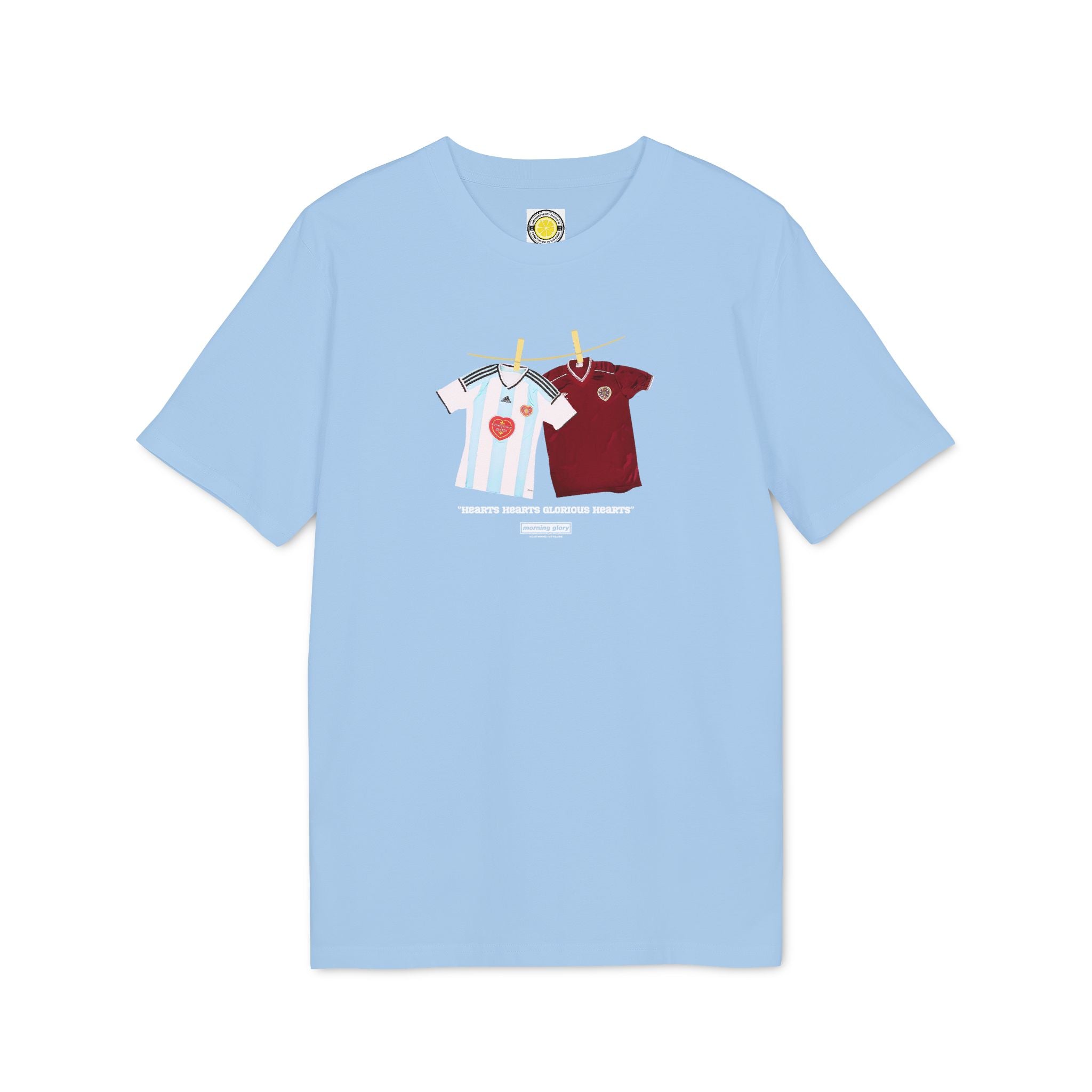 Retro Hearts Kits T-Shirt (Black, Navy, Light Blue, Maroon)