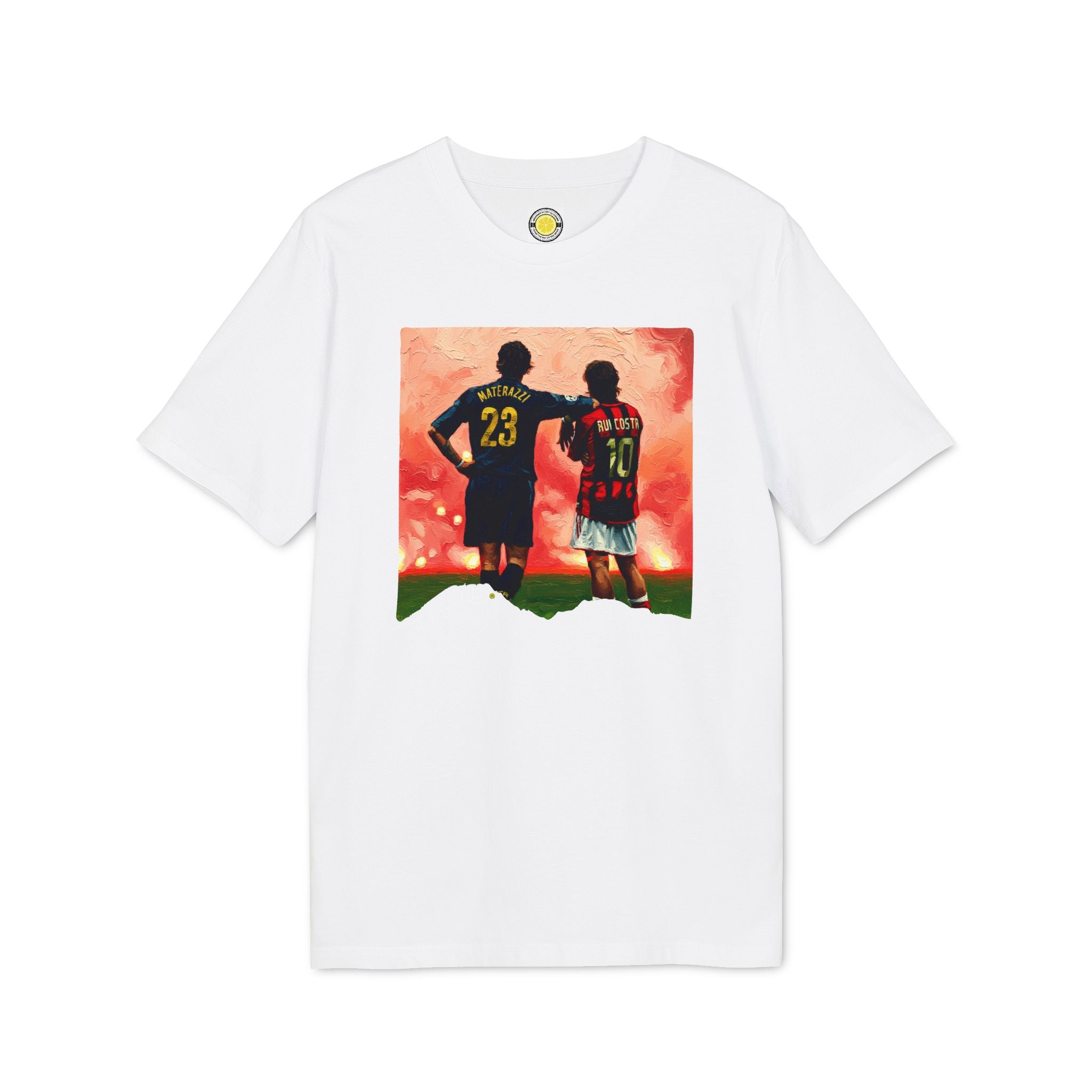 Rivals Oil Painting T-shirt (Black, White, Red, Navy)