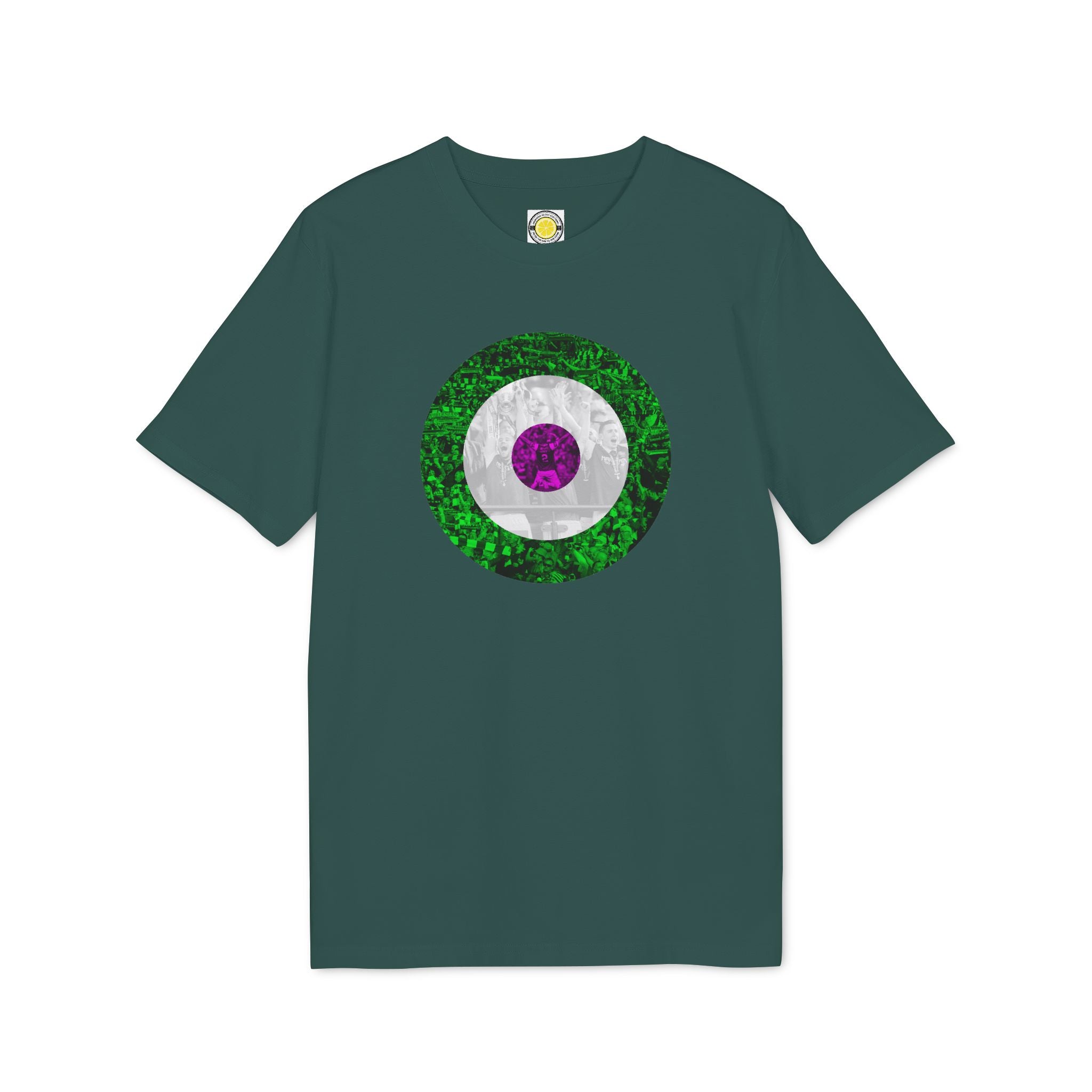 Hibs 2016 Target T-Shirt (White, Grey, Natural Raw, Green)