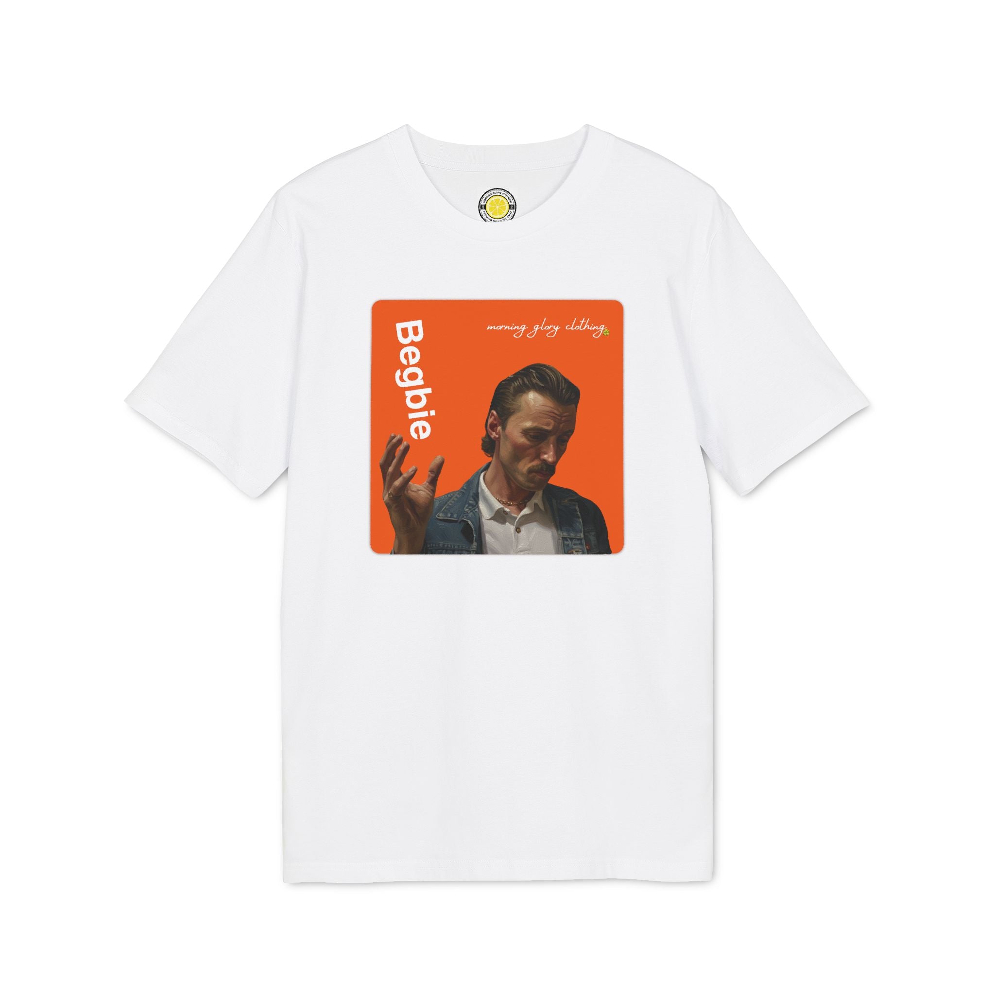 Begbie T-Shirt (White, Black)