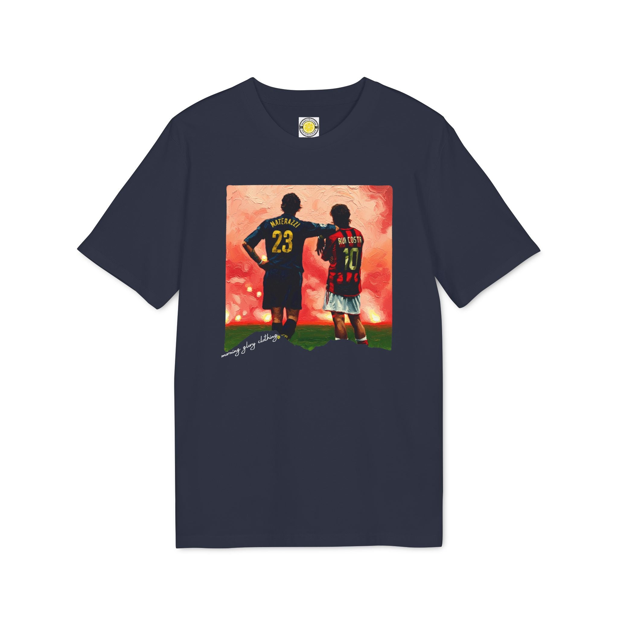 Rivals Oil Painting T-shirt (Black, White, Red, Navy)