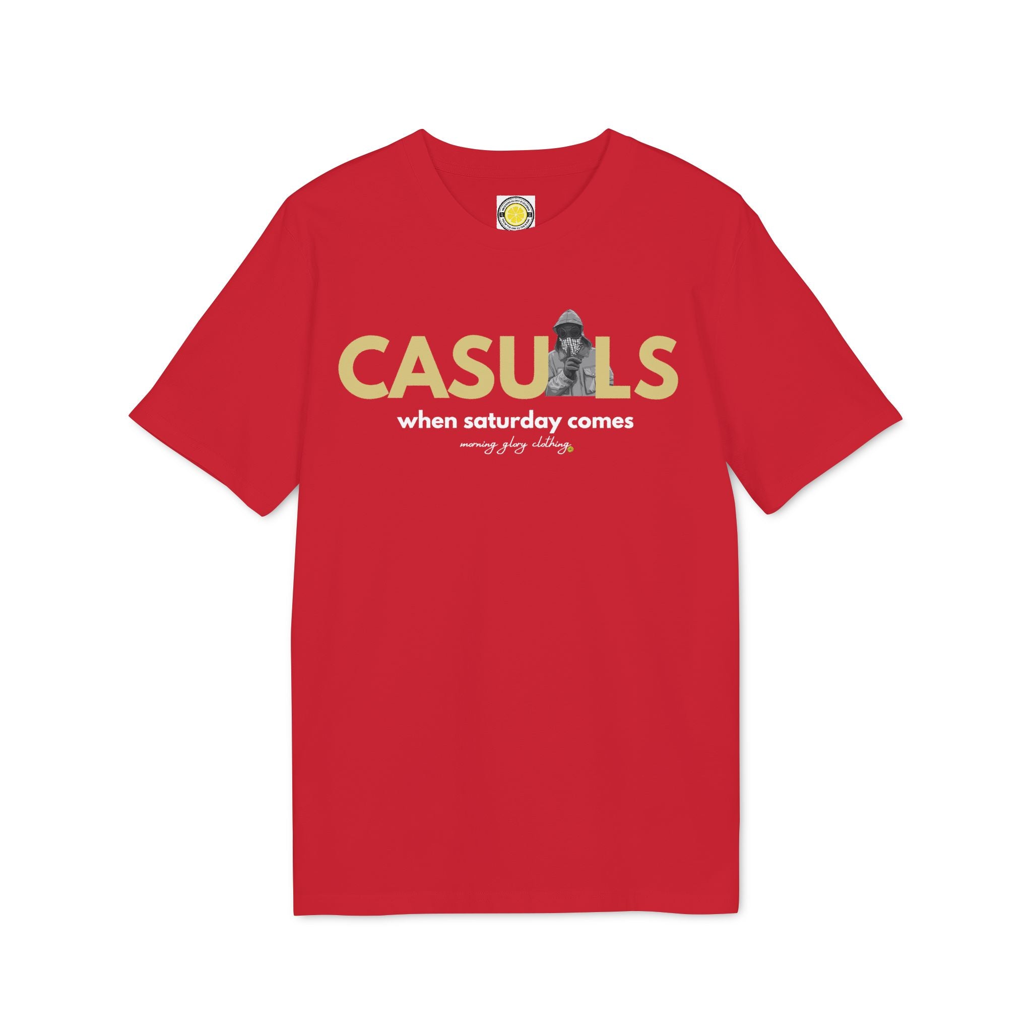 The Saturday Casual T-shirt (Navy, Black, Green, Light Blue, Red, Blue)