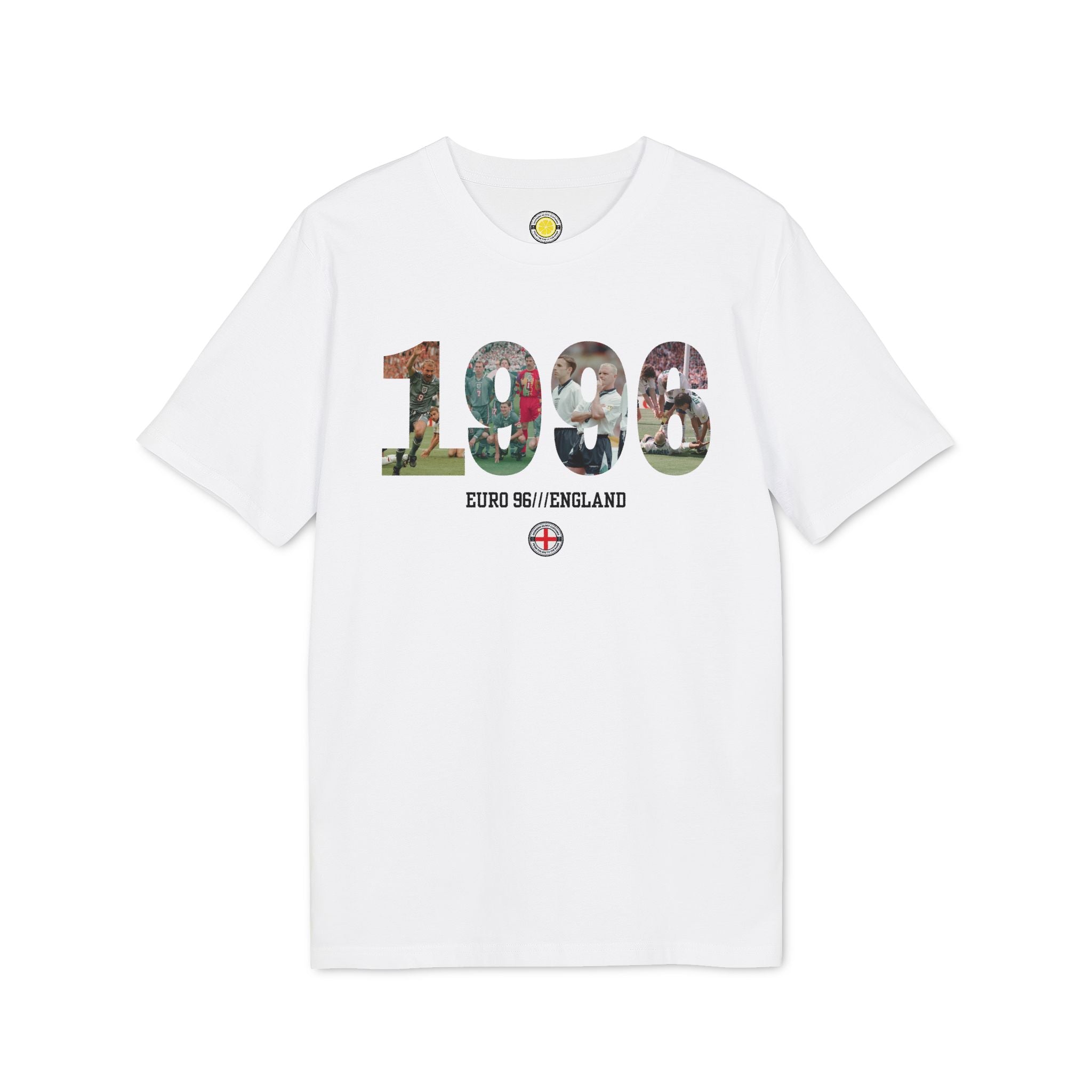 96 England T-shirt (White, Red)