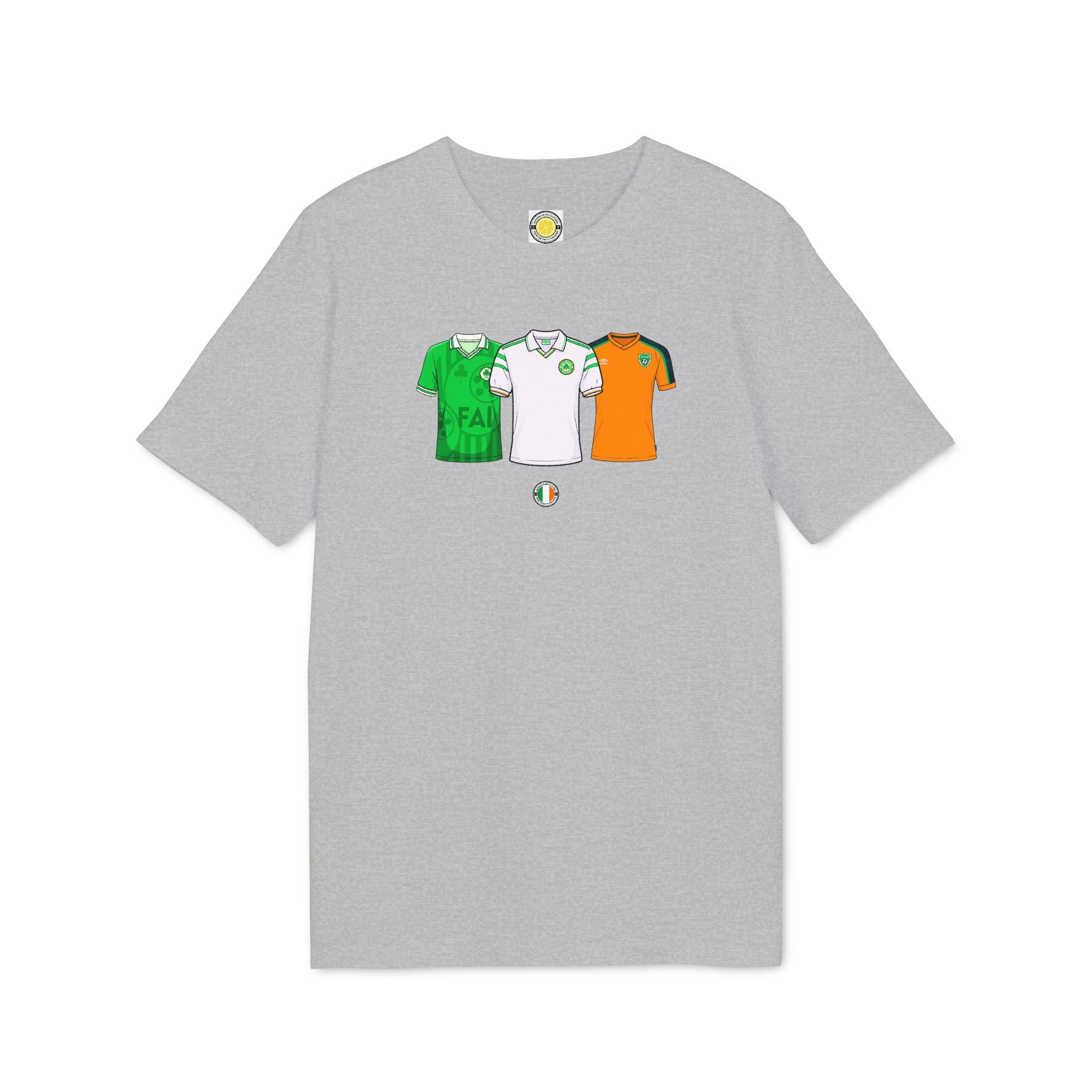 Retro Ireland Kits T-shirt (Black, Grey, Green)