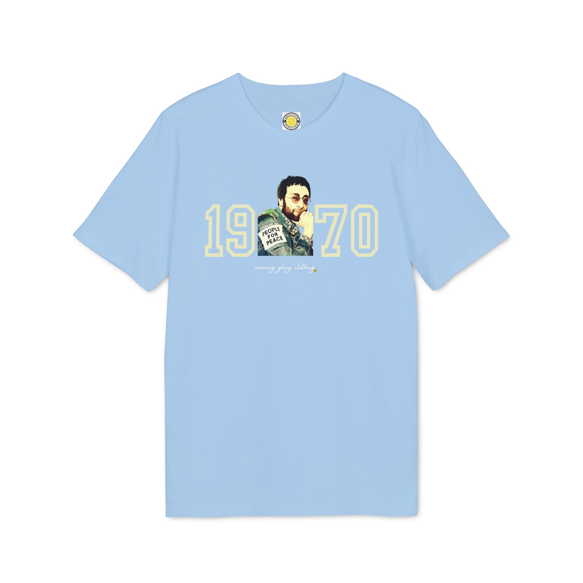 1970 John Lennon T-shirt (Black, Navy, Light Blue)