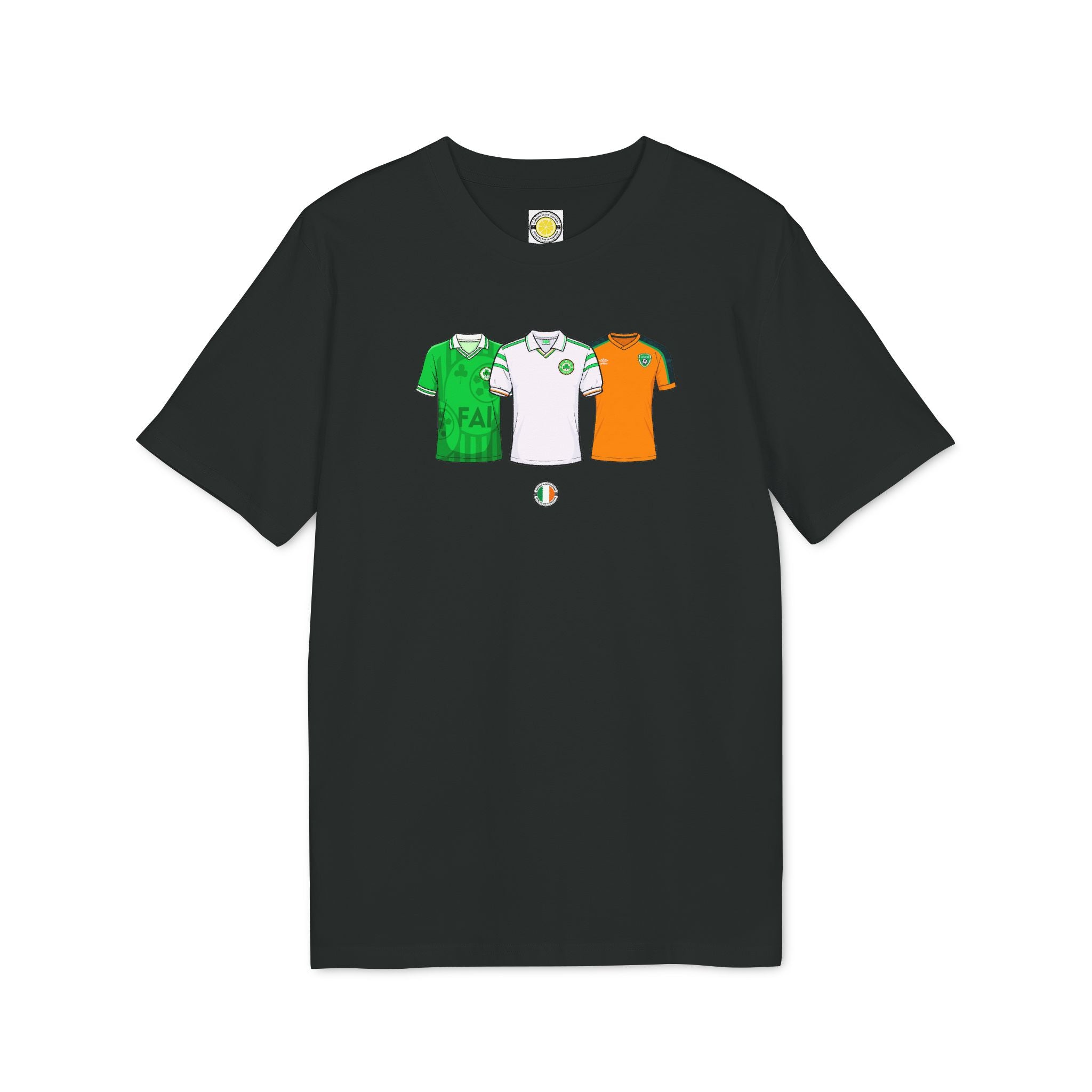 Retro Ireland Kits T-shirt (Black, Grey, Green)