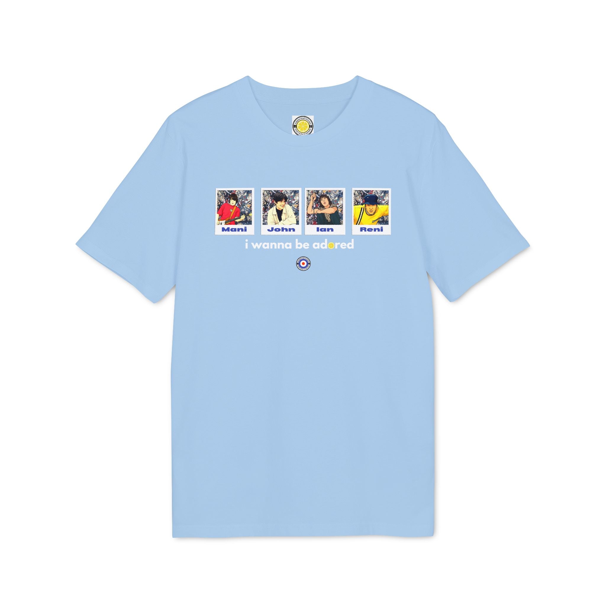 Roses T-Shirt (Black, Light Blue, Navy, Red)