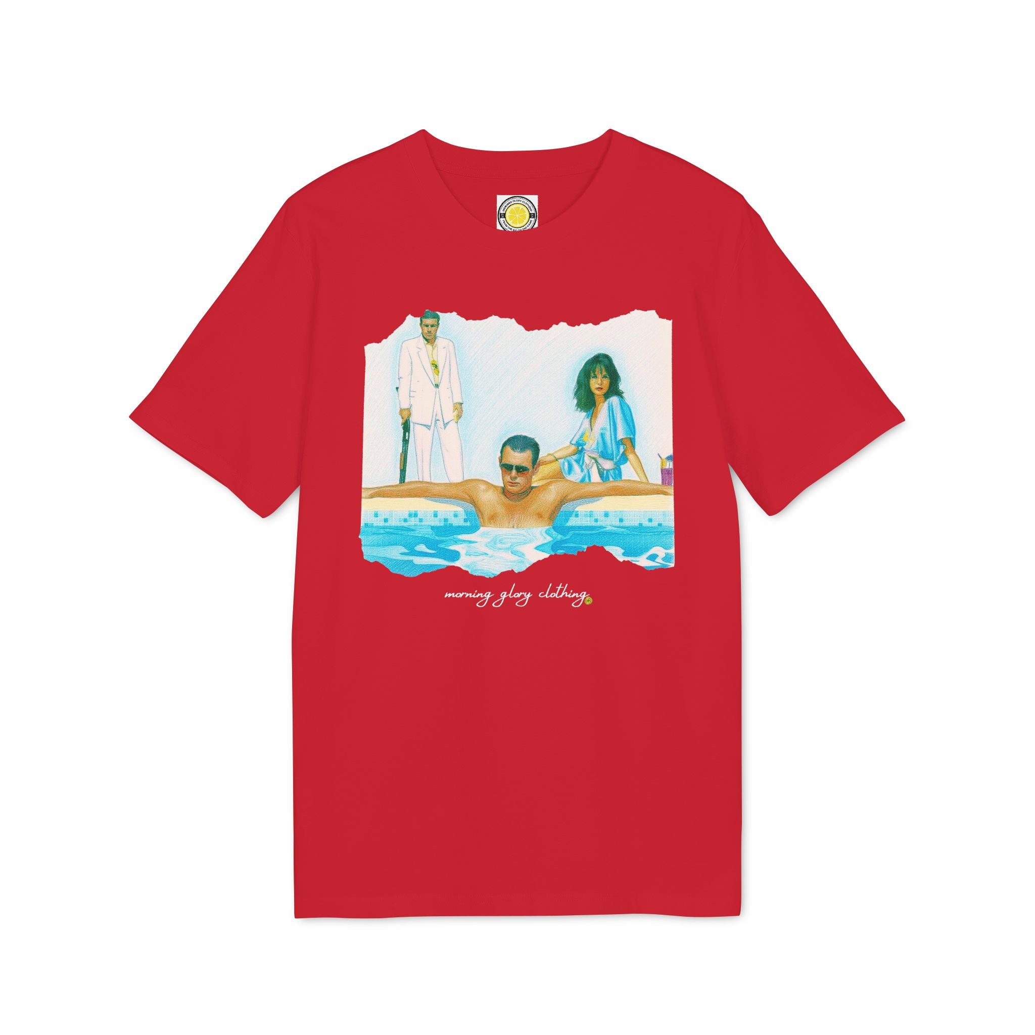 Business Sketch T-shirt (Black, Grey, Navy, Red, Green, Light Blue)