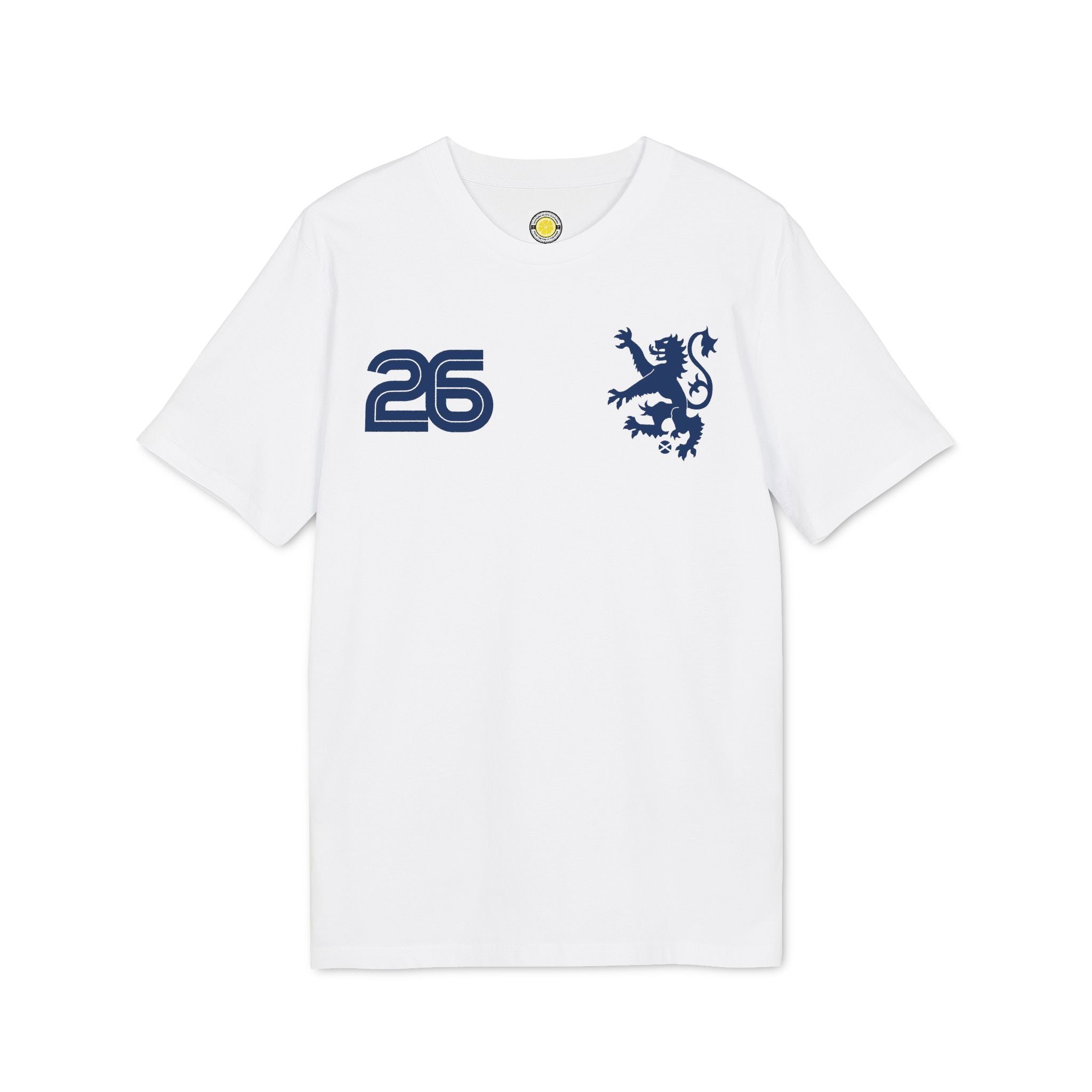 Scotland 26 T-shirt (Navy, White)