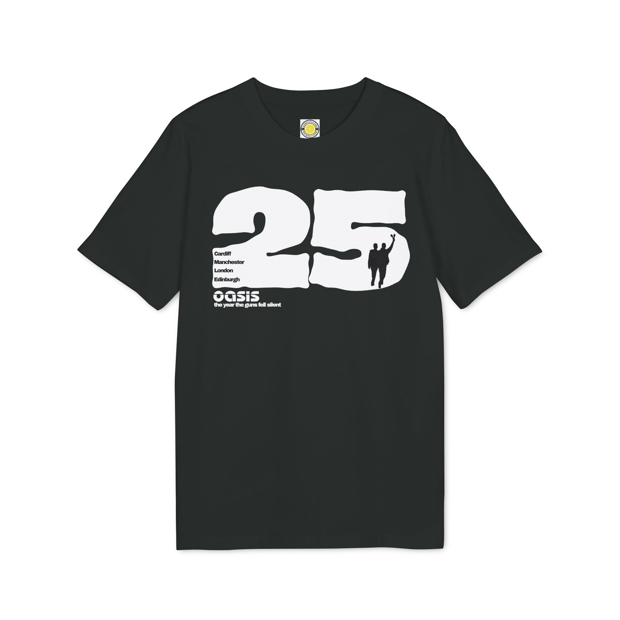 Oasis 25 Tribute T-shirt (Black)