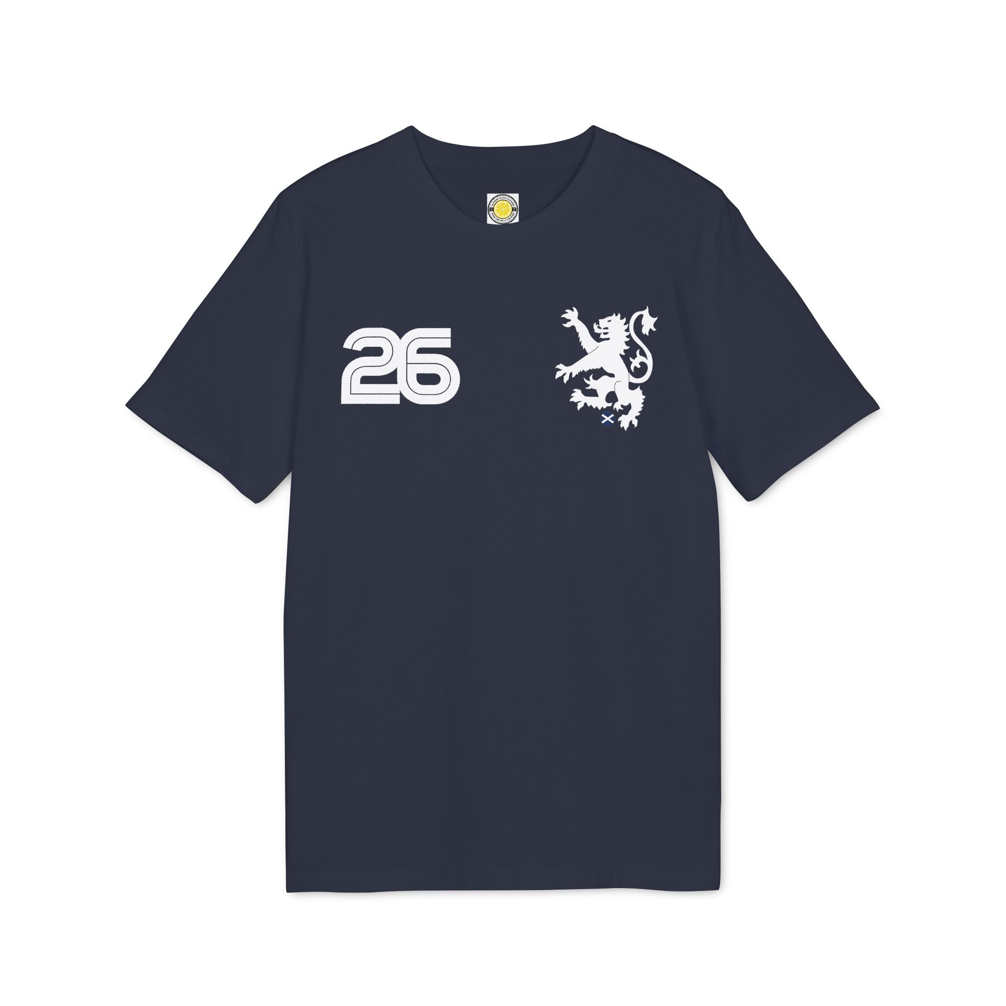 Scotland 26 T-shirt (Navy, White)